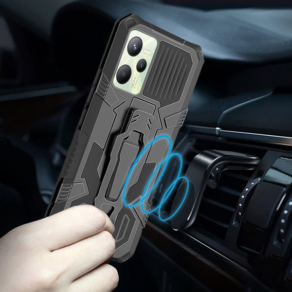 Чохол Hybrid KickStand для Realme C35, Black