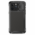 Чехол для iPhone 14 Pro, CamShield Case, с подставкой, черный