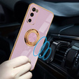 Чехол до Samsung Galaxy S20, Electro Ring, фиолетовый