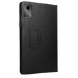 Чехол для DOOGEE T30 Pro, bi-fold, с откидной крышкой, чёрный