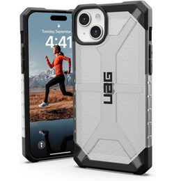 чохол Urban Armor Gear для iPhone 15 Plus, Plasma, прозорий / чорний
