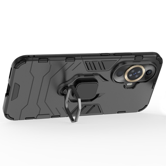 Чехол до Huawei Nova 11, Kickstand Ring, чёрный