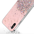 Чехол до Xiaomi Redmi 9A, Glittery, розовый