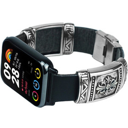 Кожаный ремешок для Xiaomi Smart Band 8 Pro