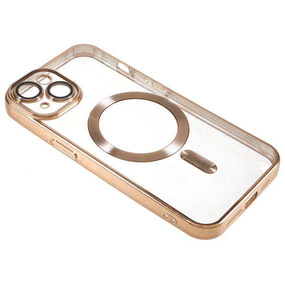 Чехол до iPhone 13, MagSafe Hybrid, золотой