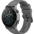 Силиконовый ремешок до Huawei Watch GT 2 Pro - Grey