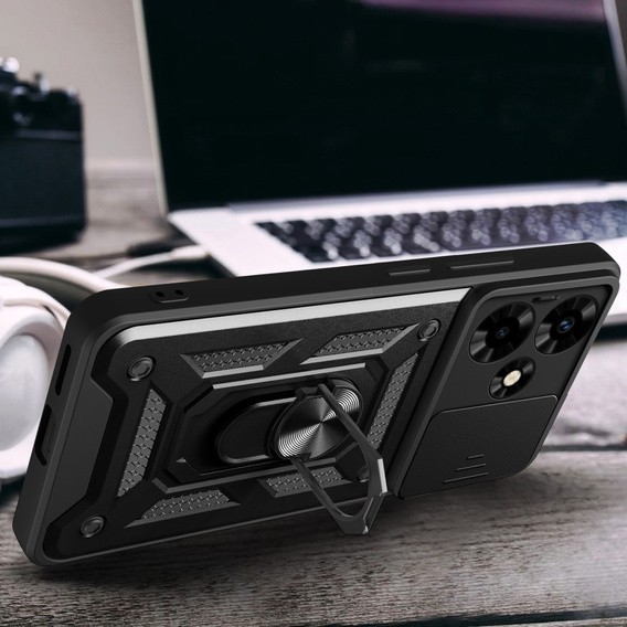Чохол NOX Camera Slide Infinix Hot 30, CamShield Slide, чорний