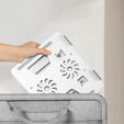 Алюминиевая подставка для ноутбука, ERBORD ProDesk Stand, серый