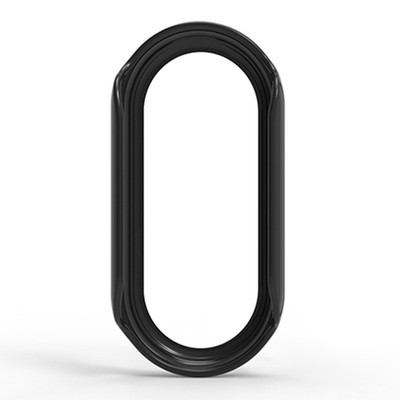 Чехол 2 в 1 + закаленное стекло для Xiaomi Smart Band 10 / 9 / 8, чёрный