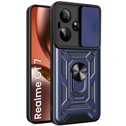 Чехол NOX Camera Slide Realme GT 7 / 7T, CamShield Slide, синий