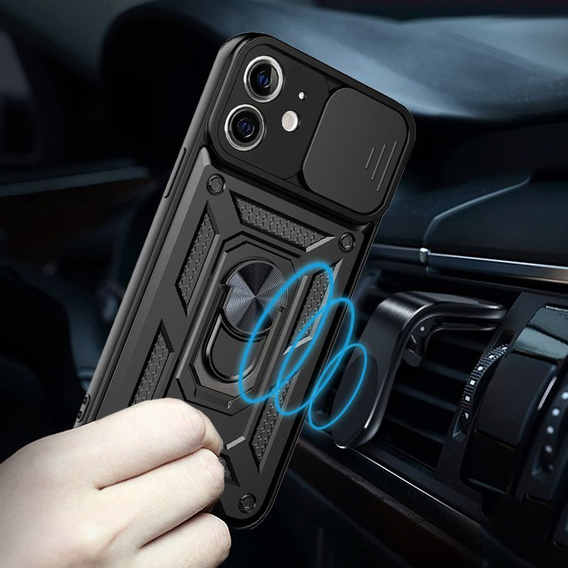 Чохол NOX Camera Slide iPhone 12 Mini, CamShield Slide, чорний