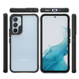 Чехол до Samsung Galaxy A54 5G, Fusion Hybrid, прозрачный / черный