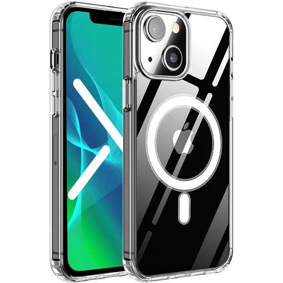 Чoхол до iPhone 13, ERBORD Hybrid MagSafe Case, м'яти