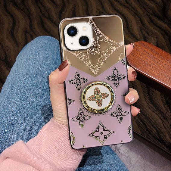 Чехол Fashion до iPhone 13, фиолетовый