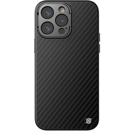 NILLKIN Чехол для iPhone 15 Pro Max, CamShield Carbon Case, черный