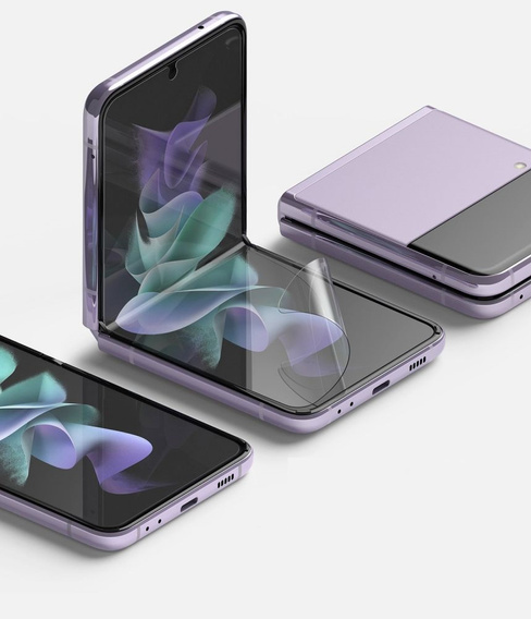 RINGKE Dual Easy Samsung Galaxy Z Flip 3 Прозрачная защитная пленка (2шт)