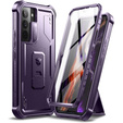 Броньований чохол для Samsung Galaxy S22, Dexnor Full Body, фіолетовий