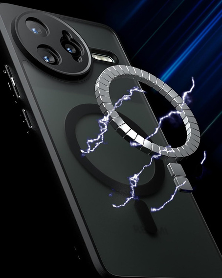 Чехол для Xiaomi Poco F7 Ultra, для MagSafe, ERBORD Matt Case, чёрный