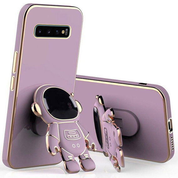Чoхол до Samsung Galaxy S10, Astronaut, фіолетовий