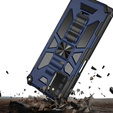 Чехол до Samsung Galaxy A03s, Armor Kickstand, синий