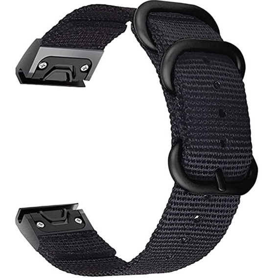 Нейлоновый ремешок QuickFit 20mm, Black