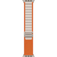 Нейлоновый ремешок до Apple Watch 1/2/3/4/5/6/7/8/SE/ULTRA 42/44/45/49 MM, Orange / Beige