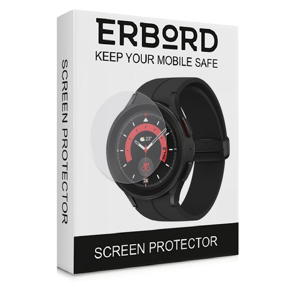 3x ERBORD Гідрогелева фольга для Samsung Galaxy Watch 5 Pro 45mm