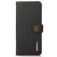 Чохол KHAZNEH RFID для Xiaomi 13T / 13T Pro, Litchi Texture, чорний