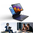 Обкладинка для клавіатури Samsung Galaxy Tab S7 / S8, Dexnor Magnetic Keyboard Touchpad, чорний