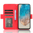 Откидной чехол для Samsung Galaxy M35, Card Slot, красный