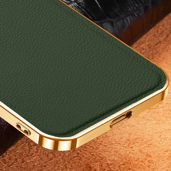 Чoхол до Samsung Galaxy S23 Ultra, Cowhide Leather, зелений