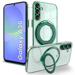 Магнитный чехол для Samsung Galaxy A36 5G, для MagSafe, зелёный