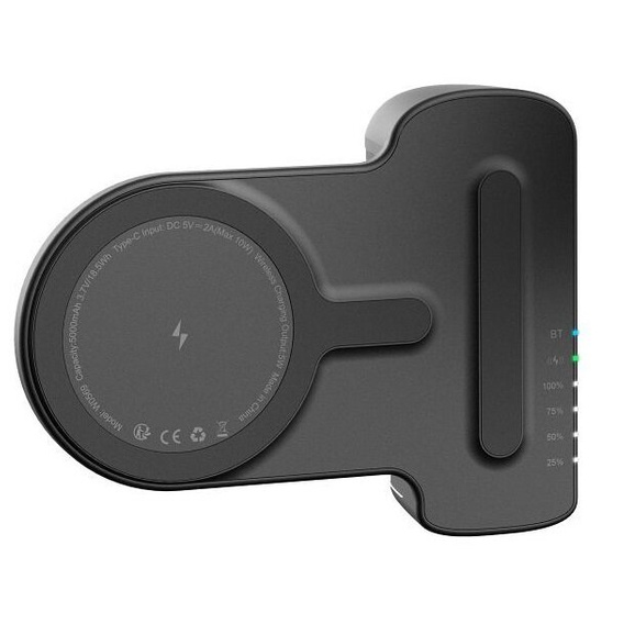 Powerbank Veger Tourist W0569 5000 мАг MagSafe PD QC 3.0 – чорний