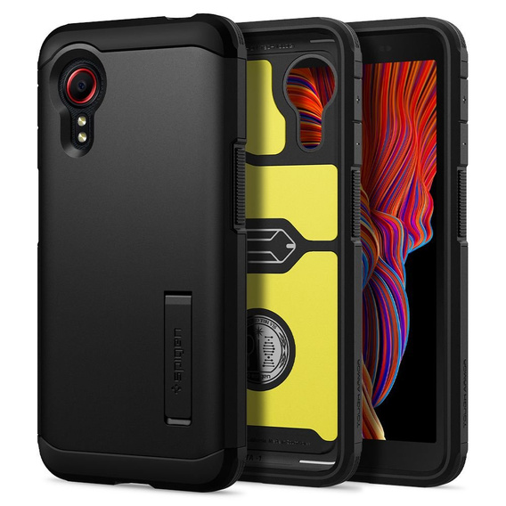 Чoхол Spigen до Samsung Galaxy Xcover 5, Tough Armor, чорний