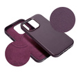 Кожаный чехол Mag Cover для iPhone 15 Plus, фиолетовый
