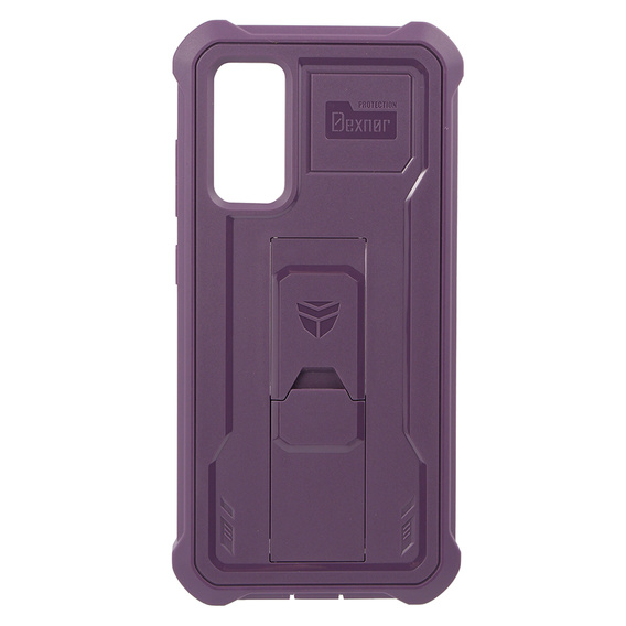 Бронированный чехол для Samsung Galaxy S20 FE, Dexnor Full Body, тёмно-фиолетовый
