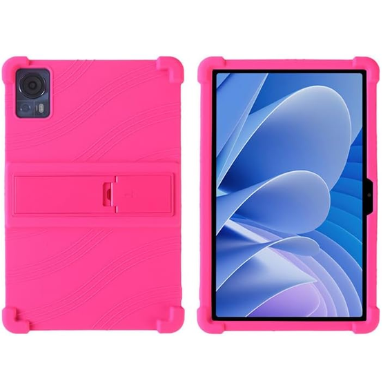 Силиконовый чехол для DOOGEE T30 Pro, Impact, бронированный, розовый