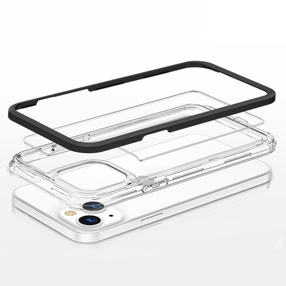 Чохол ERBORD Hybrid Frame для iPhone 13 mini, Чорний
