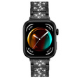 Бриллиантовый браслет для Xiaomi Smart Band 8 Pro, черный