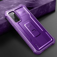 Броньований чохол для Samsung Galaxy S20 FE, Dexnor Full Body, фіолетовий