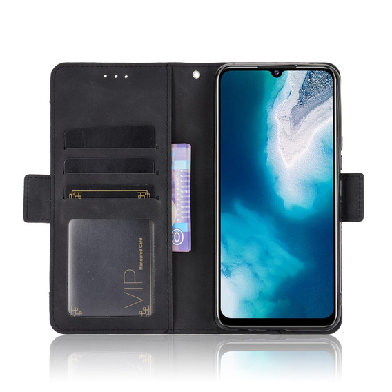 Футляр з клапаном для vivo V20 SE / vivo Y70 2020, Card Slot, чорний