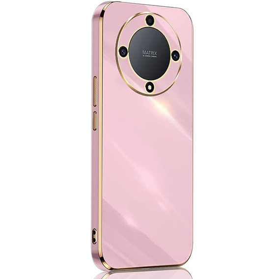 Чохол для Honor Magic 6 Lite 5G, Glamour CamShield, фіолетовий