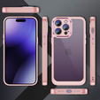 Чохол для iPhone 15 Pro Max, ERBORD Impact Guard, рожевий