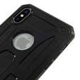 Czarne Etui PROTECTION SHELL Case Apple iPhone X 5.8