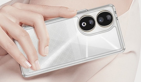 TPU чехол для Honor 90, прозрачный