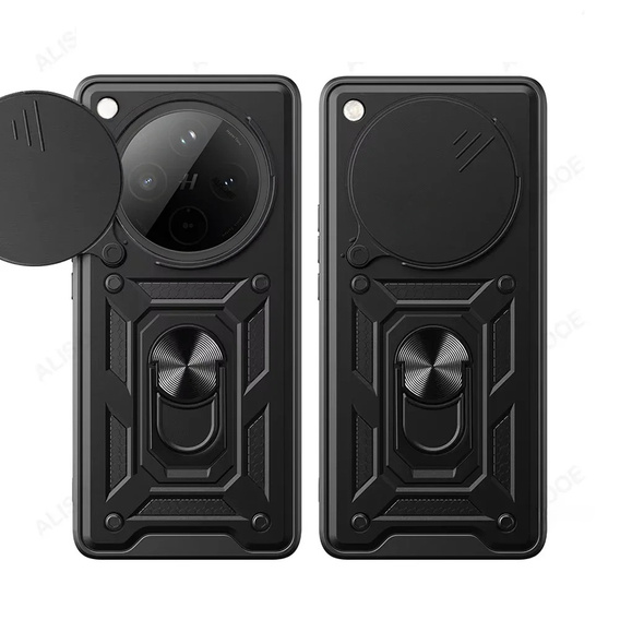 Чехол NOX Camera Slide Oppo Find X8 Pro, CamShield Slide, чёрный