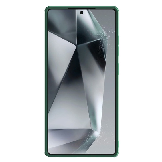 Бронированный чехол Nillkin для Samsung Galaxy S25 Ultra, CamShield Pro, зелёный