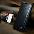 Флип-кейс CASEME для Samsung Galaxy Note 10 Plus, Waxy Textured, чёрный