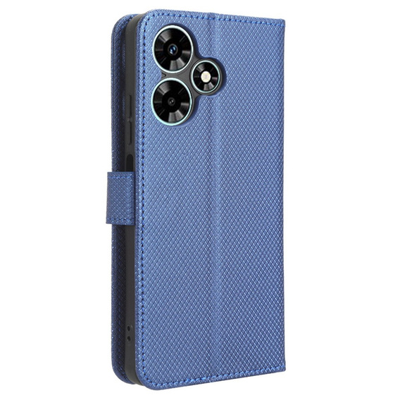 Откидной чехол для Infinix Hot 30i, Wallet Smart Magnet, синий