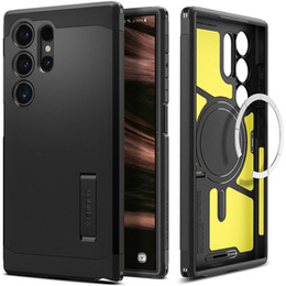 Чехол Spigen до Samsung Galaxy S23 FE, Tough Armor, зелёный